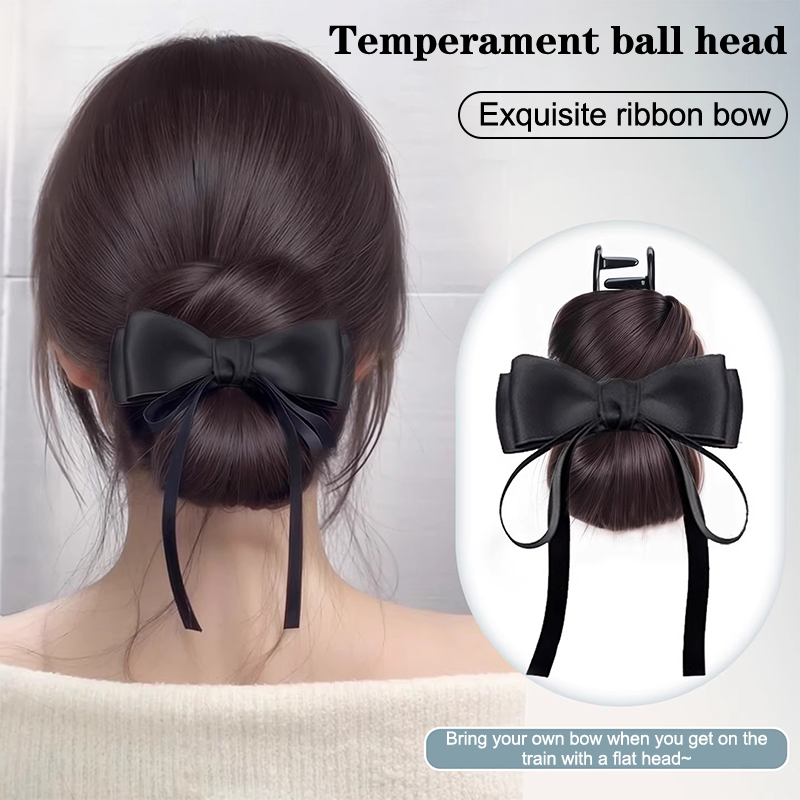 Claw Clip Messy Bun Hair Piece - Lage knot pruik haarclip-in warrige knot