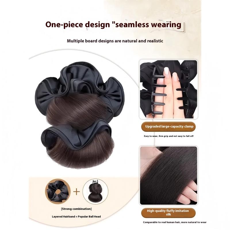 Claw Clip Messy Bun Hair Piece - Moeiteloos Opgestoken Synthetische Klauw Rommelig Knot