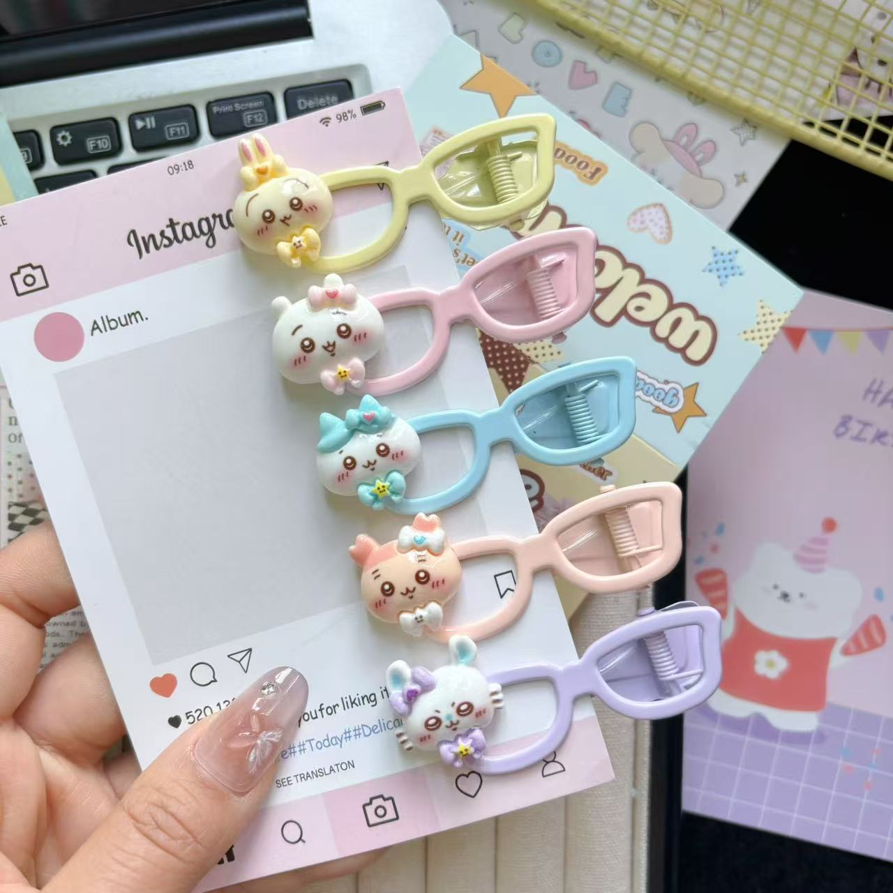 Hair Bundles - Ji Yi Ka Wa Cartoon Schattige