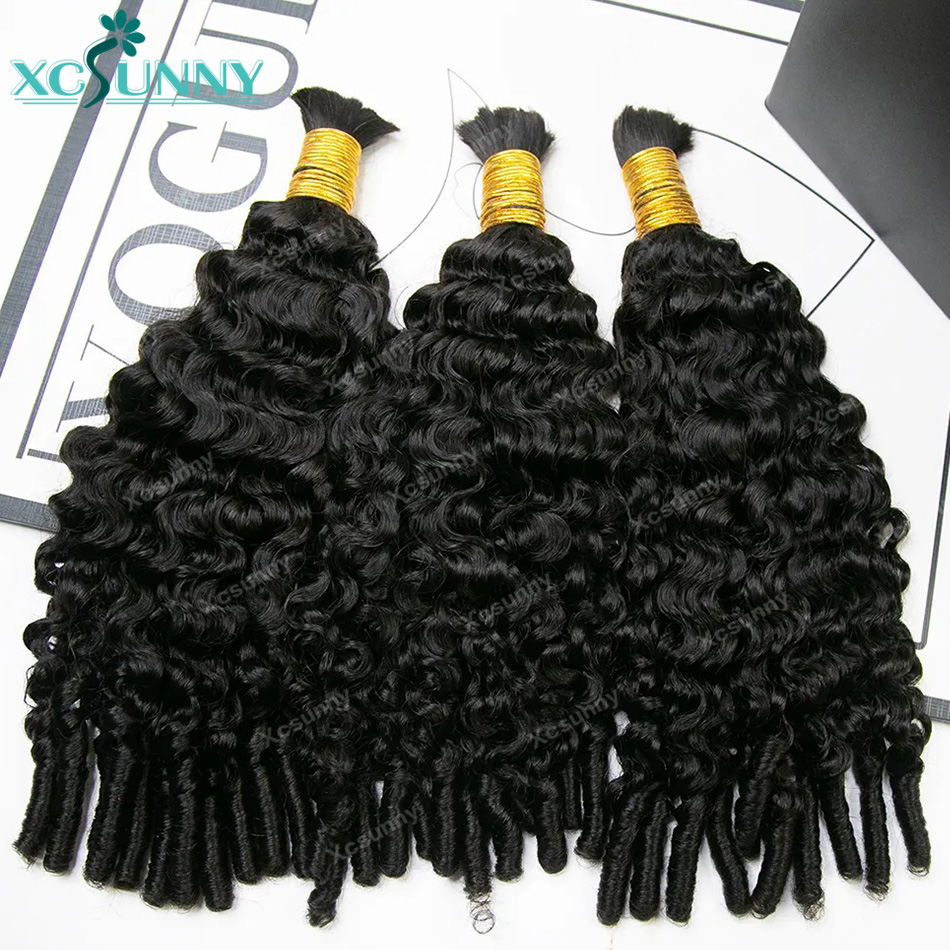 Water Wave Bulk Human Hair For Braiding - Watergolvende Boho Vlechtjes Echt Haar Bulk