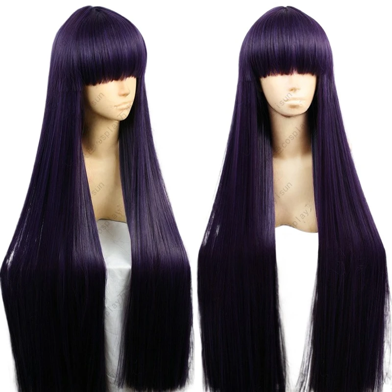 Synthetic Braided Wigs For Black Women - Matroos Mars Rei Hino 100Cm Lang