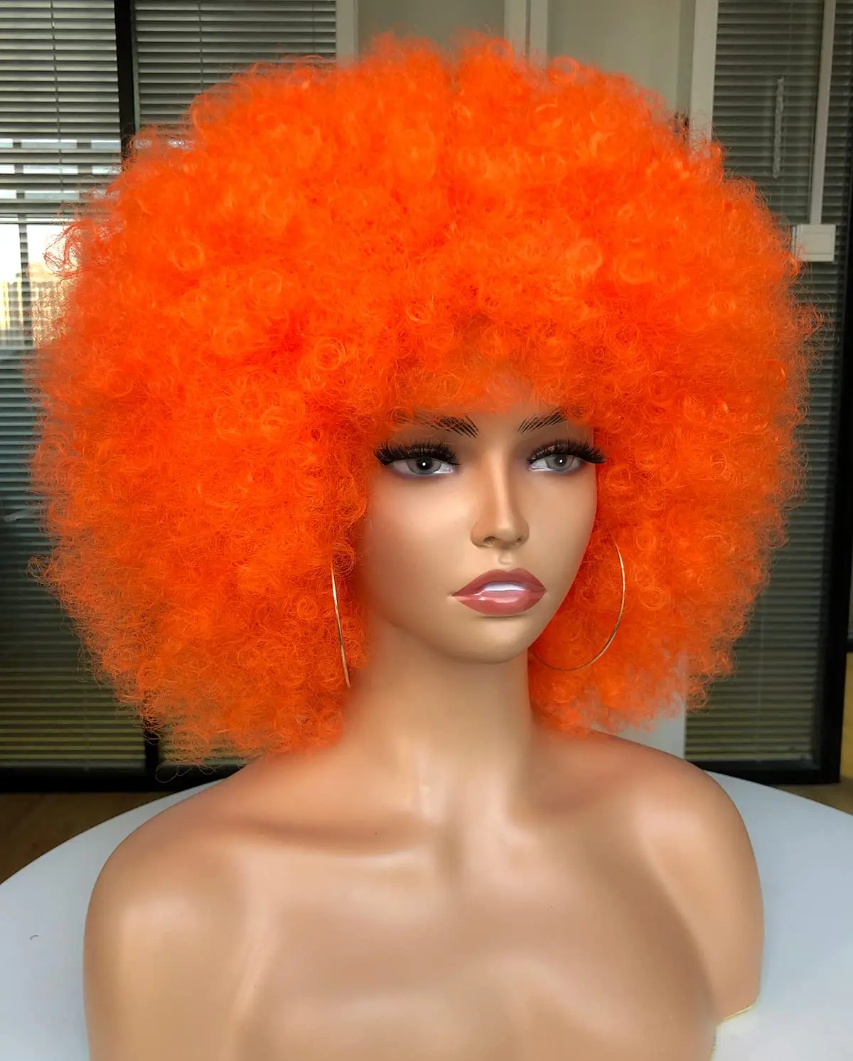 Afro Pruik Kinky Krullend Synt - Synthetic Braided Wigs For Black Women recensie en prijs