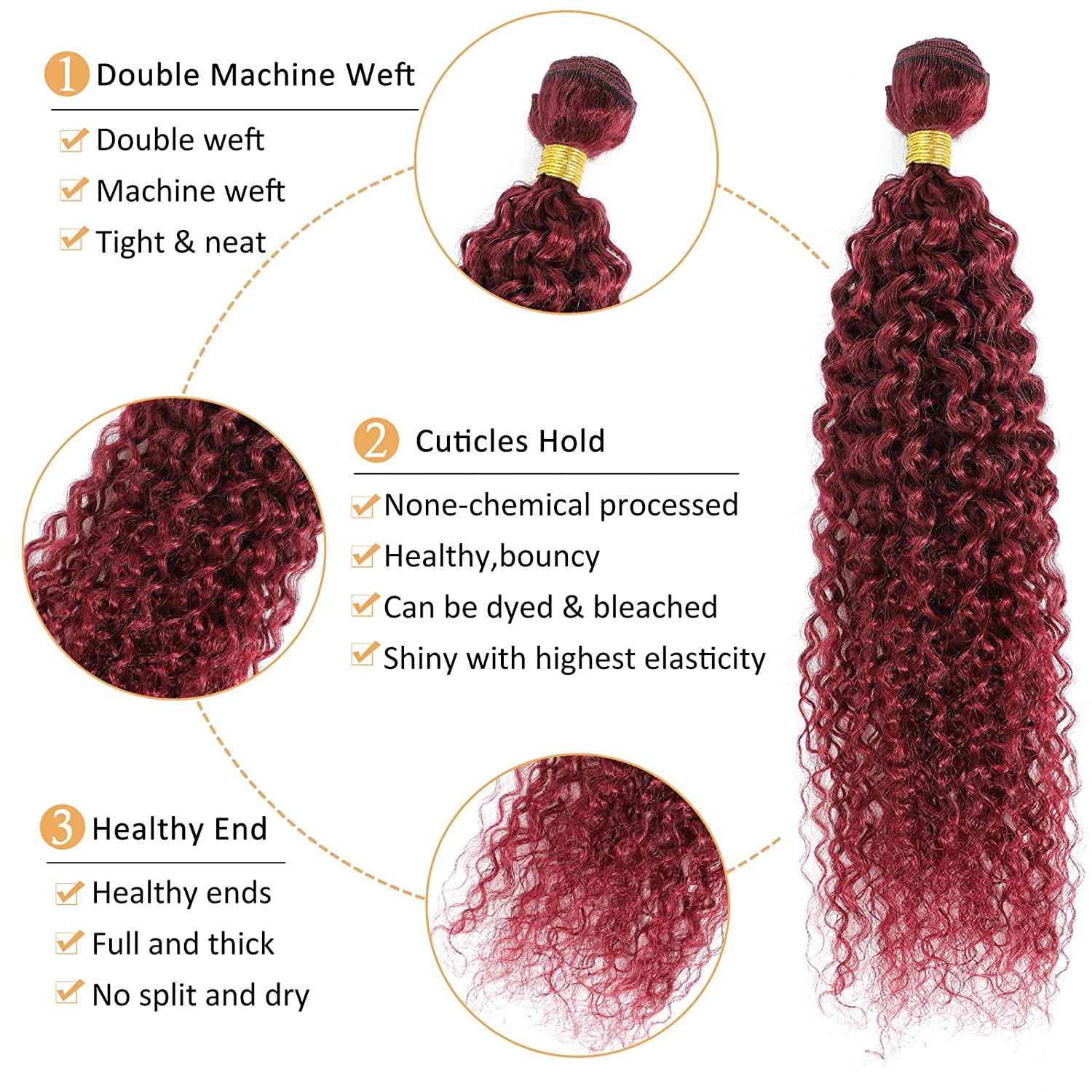 12A Water Wave Bundels met Fro - Deep Wave 3 Bundles With Closure recensie en prijs