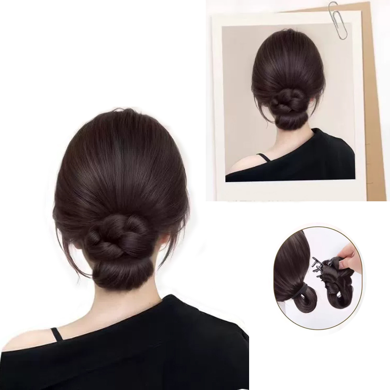 Synthetische haaraccessoires B - Claw Clip Messy Bun Hair Piece recensie en prijs
