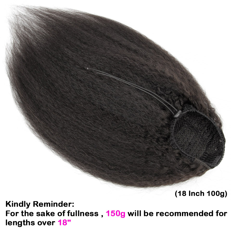 [Yvonne] Kinky Straight Koord  - Seamless Clip In Hair Extensions Human Hair recensie en prijs