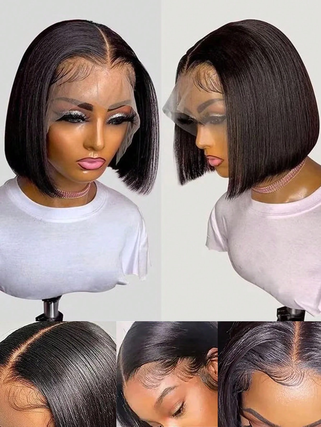 Gowik 250% Dichtheid 13x4 Kant - Pre Parted 13X4 Lace Front Bob Wig recensie en prijs