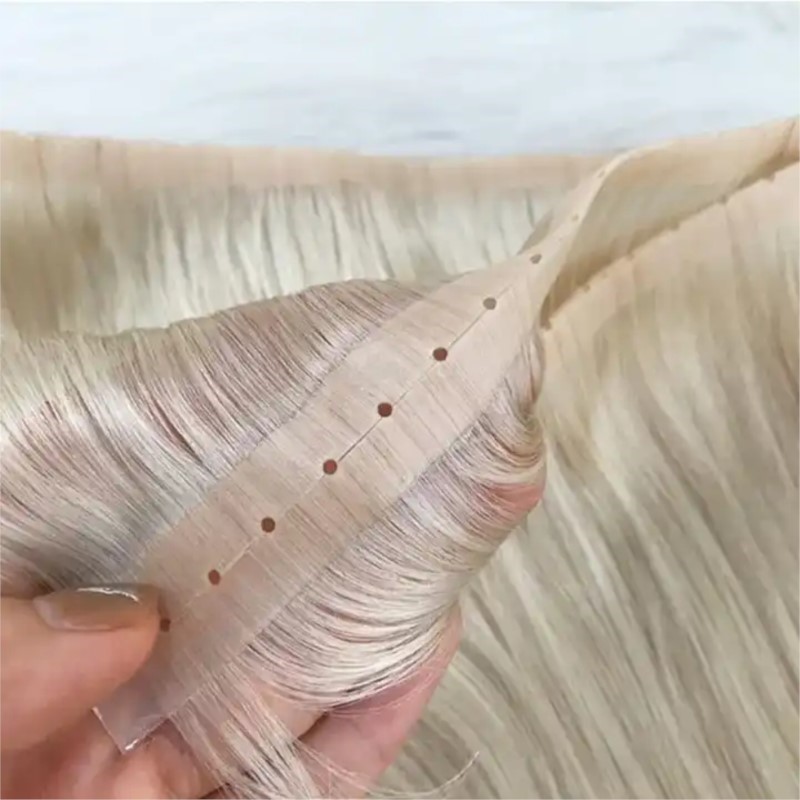 Onzichtbare Pu Inslag Haar Met - Invisible Tape In Extensions Real Hair recensie en prijs
