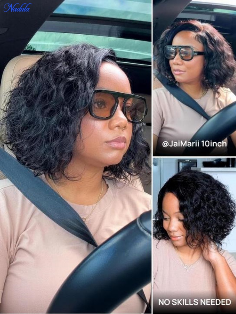 Nadula 13x4 Lace Frontal BOB P - Pre Parted 13X4 Lace Front Bob Wig recensie en prijs
