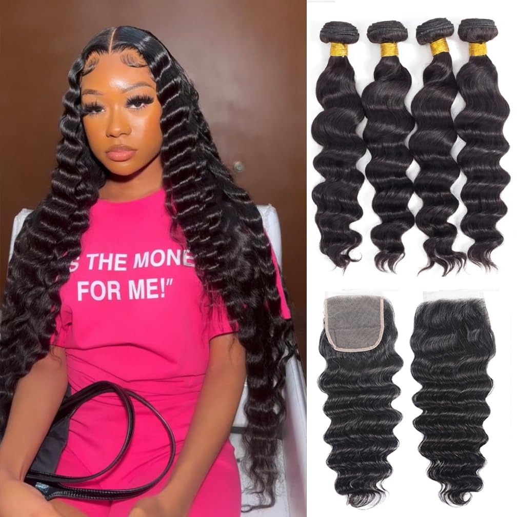 30 inch losse golfbundels mens - Deep Wave 3 Bundles With Closure recensie en prijs