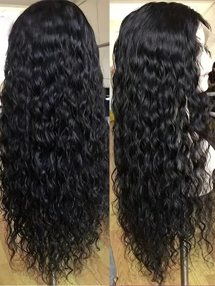 250 Density Deep Wave 4x4 Lace - Water Wave Bulk Human Hair For Braiding recensie en prijs
