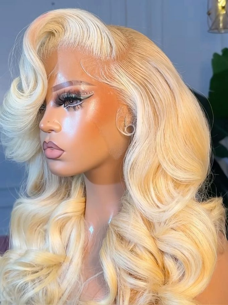 Honingblonde 613 Body Wave Pru - 613 Blonde Body Wave Lace Front Wig recensie en prijs