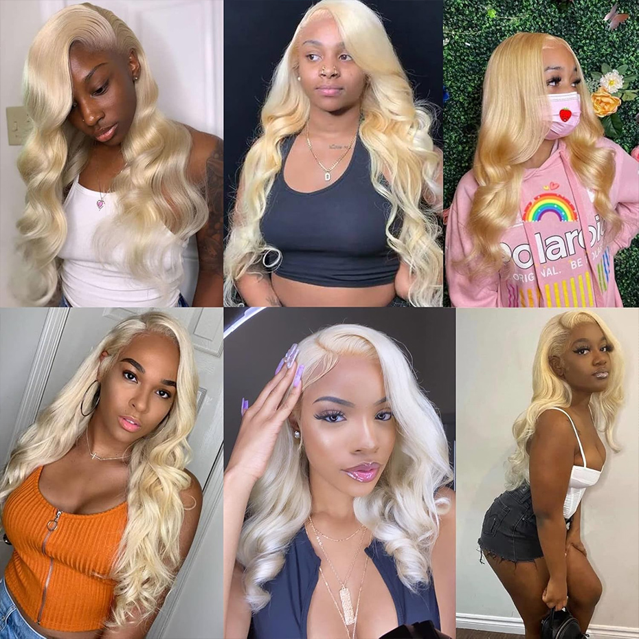 13x6 HD kantfront pruik 613 me - 613 Blonde Body Wave Lace Front Wig recensie en prijs