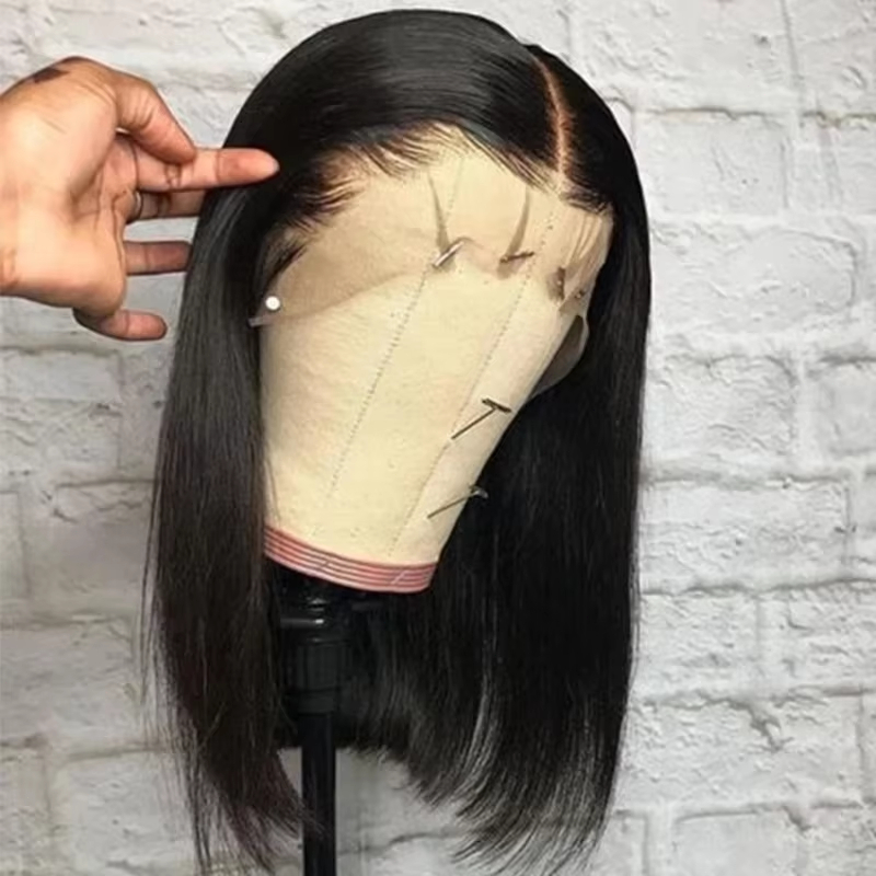 13x6 Kort Bob Recht Braziliaan - Pre Parted 13X4 Lace Front Bob Wig recensie en prijs