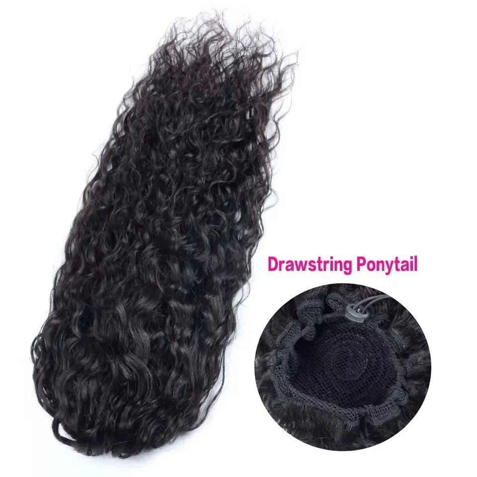 Watergolf paardenstaart haarve - Seamless Clip In Hair Extensions Human Hair recensie en prijs