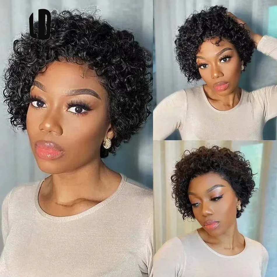 Pixie Cut pruik 99J kleur kant - Short Pixie Cut Wig Human Hair Cheap recensie en prijs