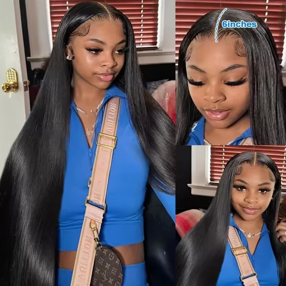 Natuurlijk zwart zijdezacht bo - Glueless Wear And Go Human Hair Wig recensie en prijs