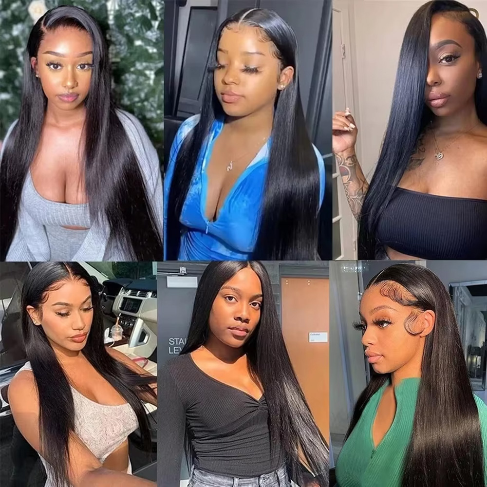 Natuurlijk zwart zijdezacht bo - Glueless Wear And Go Human Hair Wig recensie en prijs