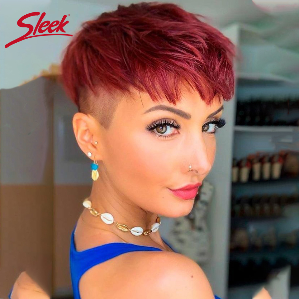 Slanke Korte Pixie Cut Bob Kan - Short Pixie Cut Wig Human Hair Cheap recensie en prijs