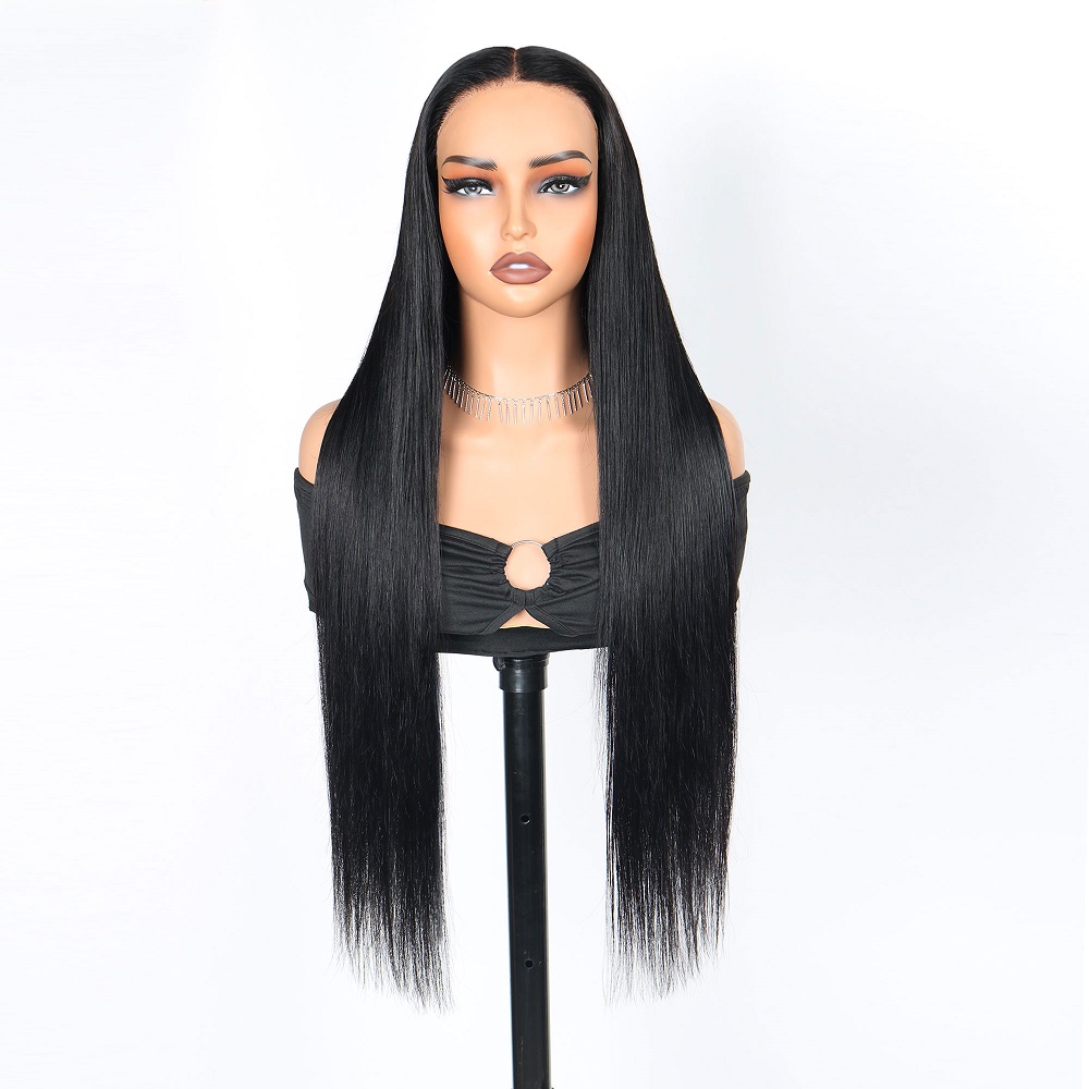 7x5 Rechte Kantpruiken 32 inch - Glueless Wear And Go Human Hair Wig recensie en prijs