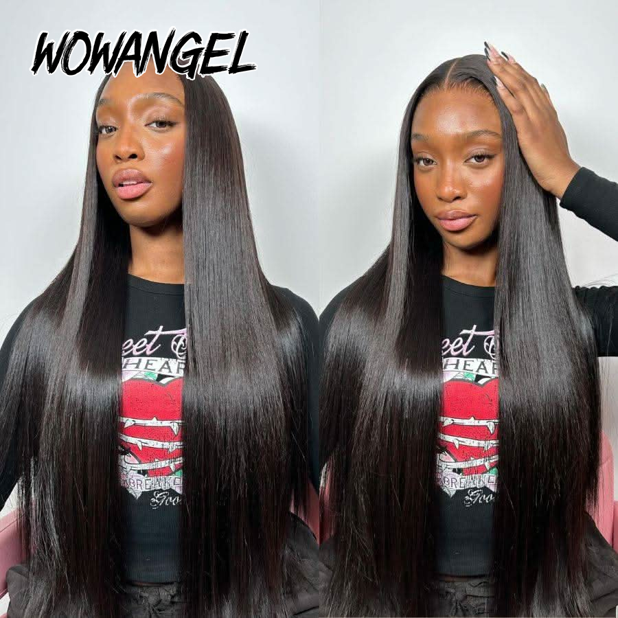 WOWANGEL Rechte Lace Frontprui - Human Hair Wigs recensie en prijs