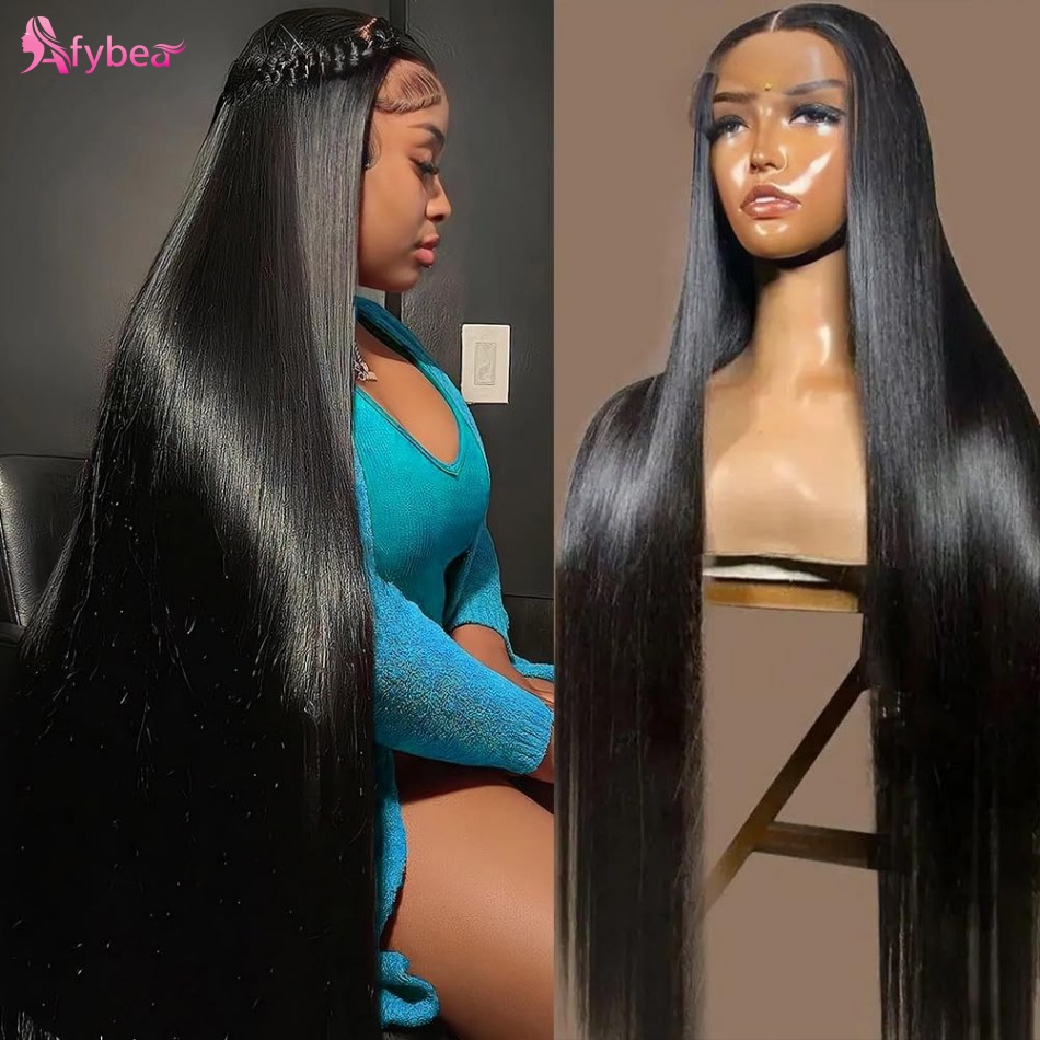 40 Inch Rechte Haarwerken van  - Hd Lace Frontal Wig Human Hair Pre Plucked recensie en prijs