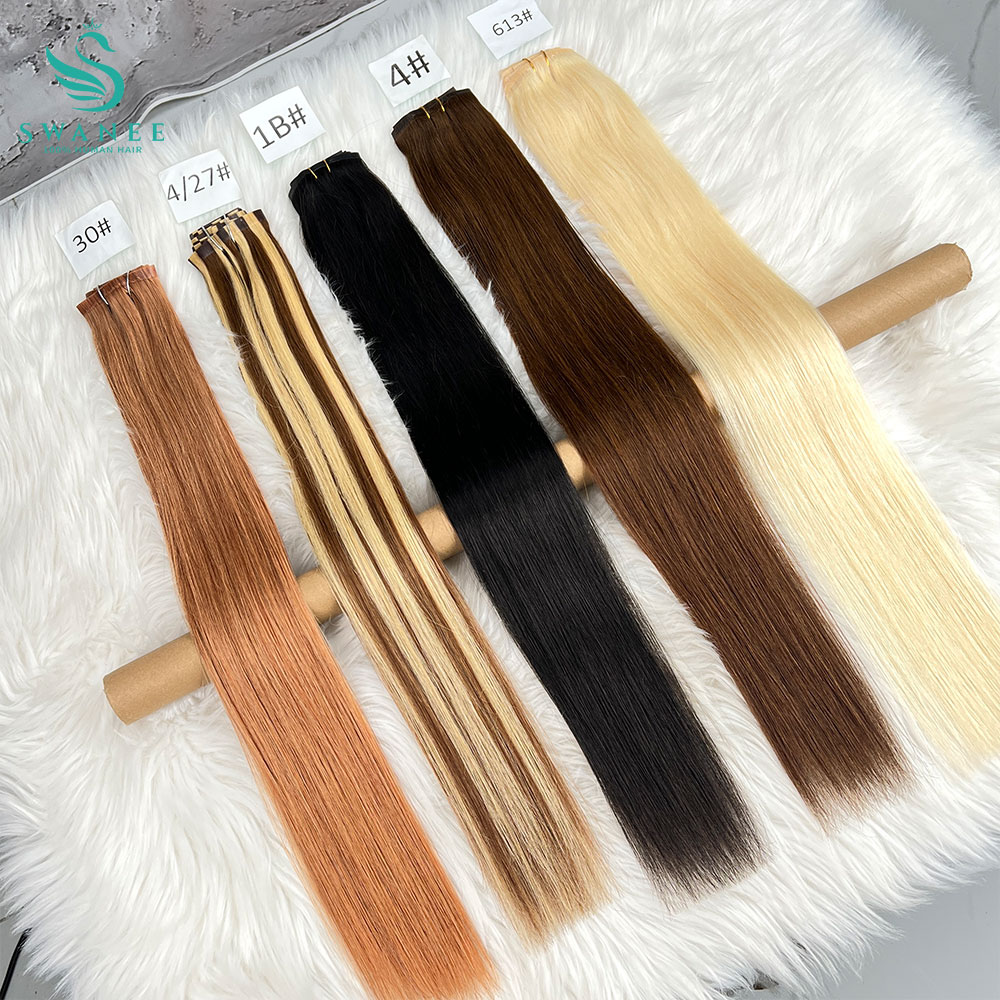 Clip-in haar extensions echt n - Seamless Clip In Hair Extensions Human Hair recensie en prijs