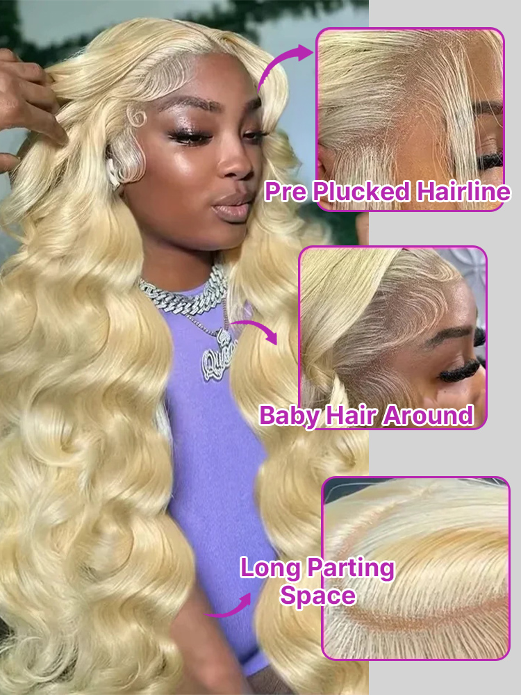 30-40 inch 613 honingblonde pr - 613 Blonde Body Wave Lace Front Wig recensie en prijs