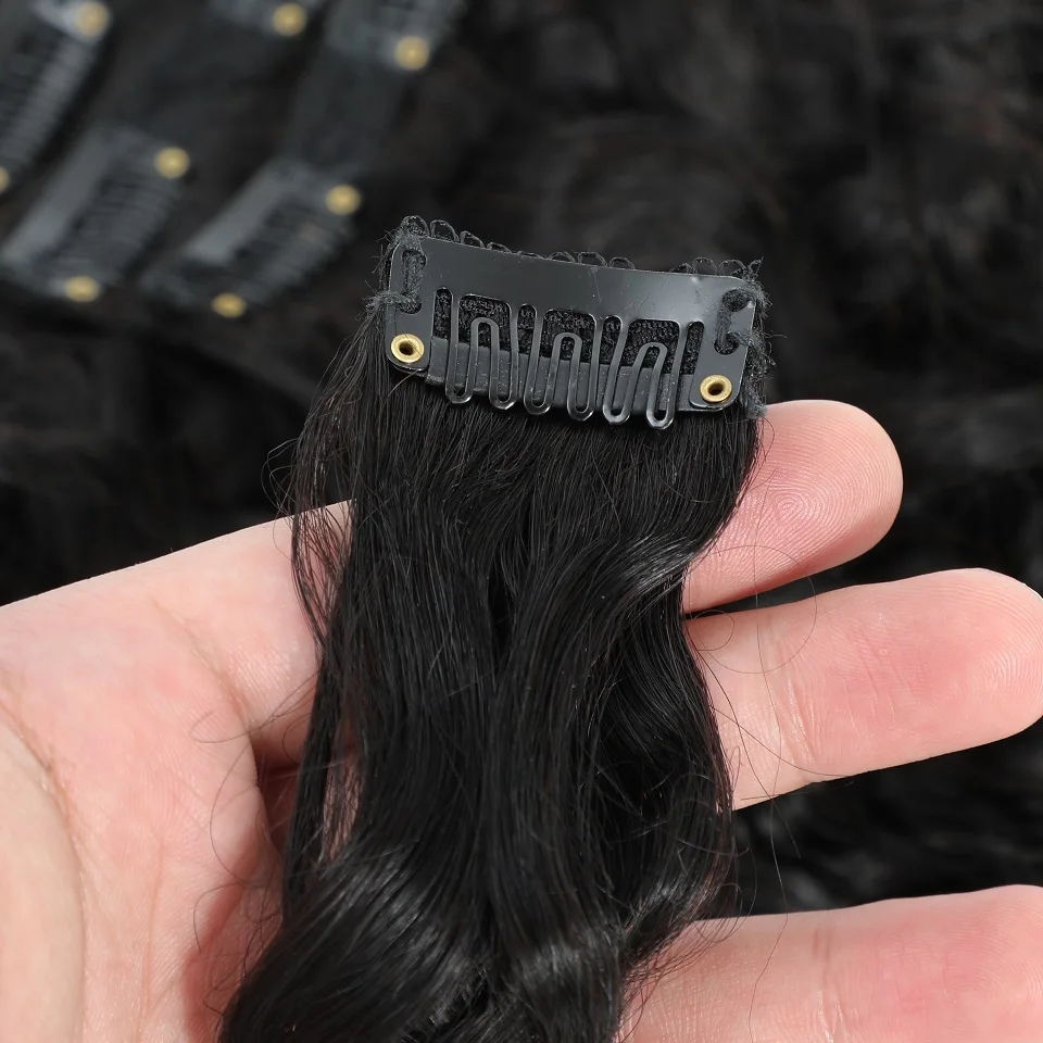 Water Wave Clip-in Haarverleng - Seamless Clip In Hair Extensions Human Hair recensie en prijs