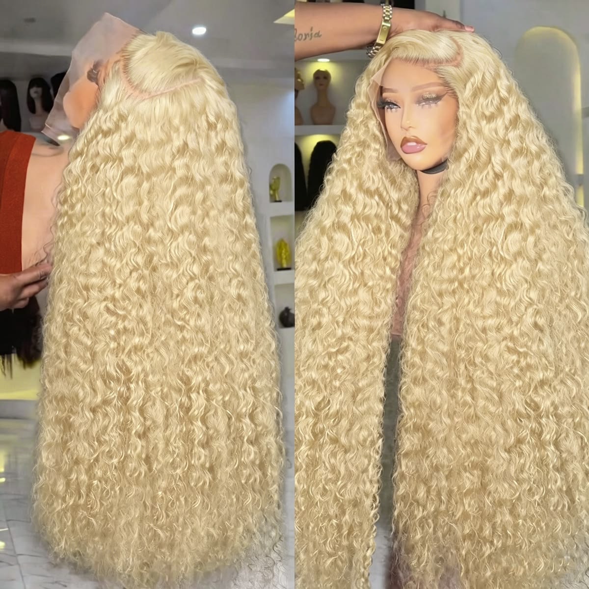 613 Deep Wave Frontal Pruik 13 - Lace Front Wigs recensie en prijs