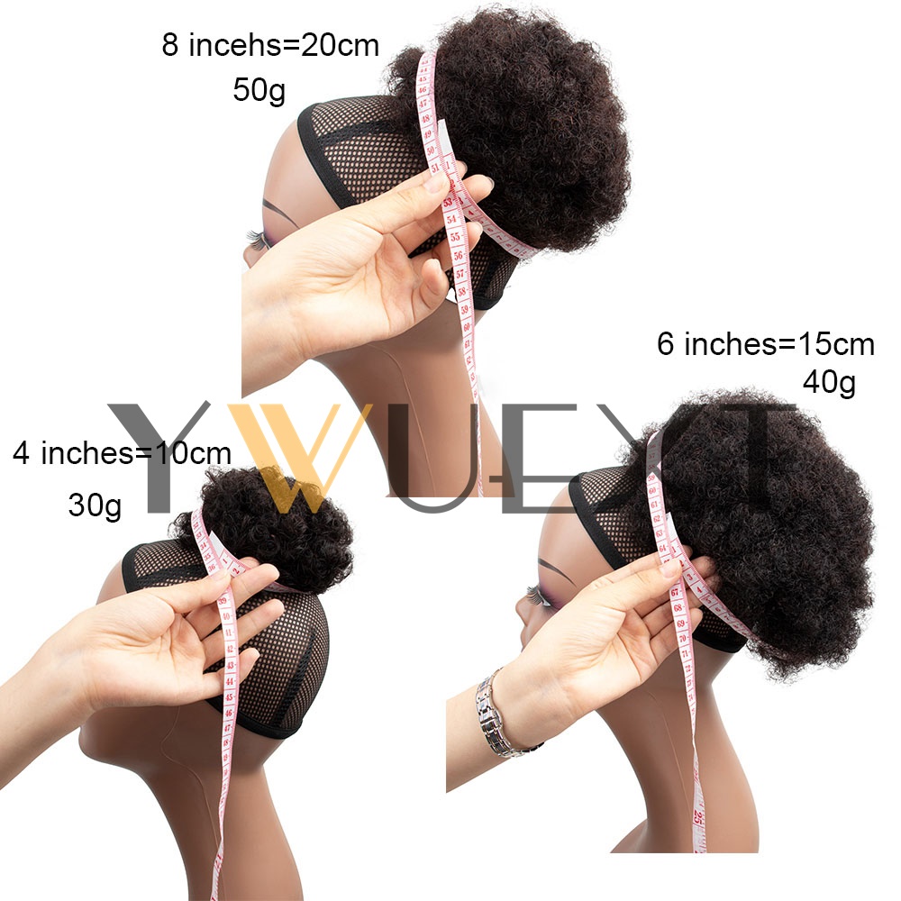 Afro Puff Trekkoord Paardensta - Drawstring Afro Curly Puff Ponytail recensie en prijs