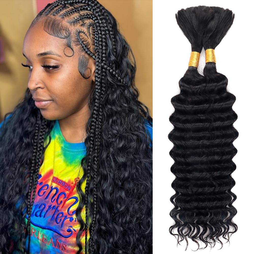 Deep Water Wave No Weft Virgin - Water Wave Bulk Human Hair For Braiding recensie en prijs