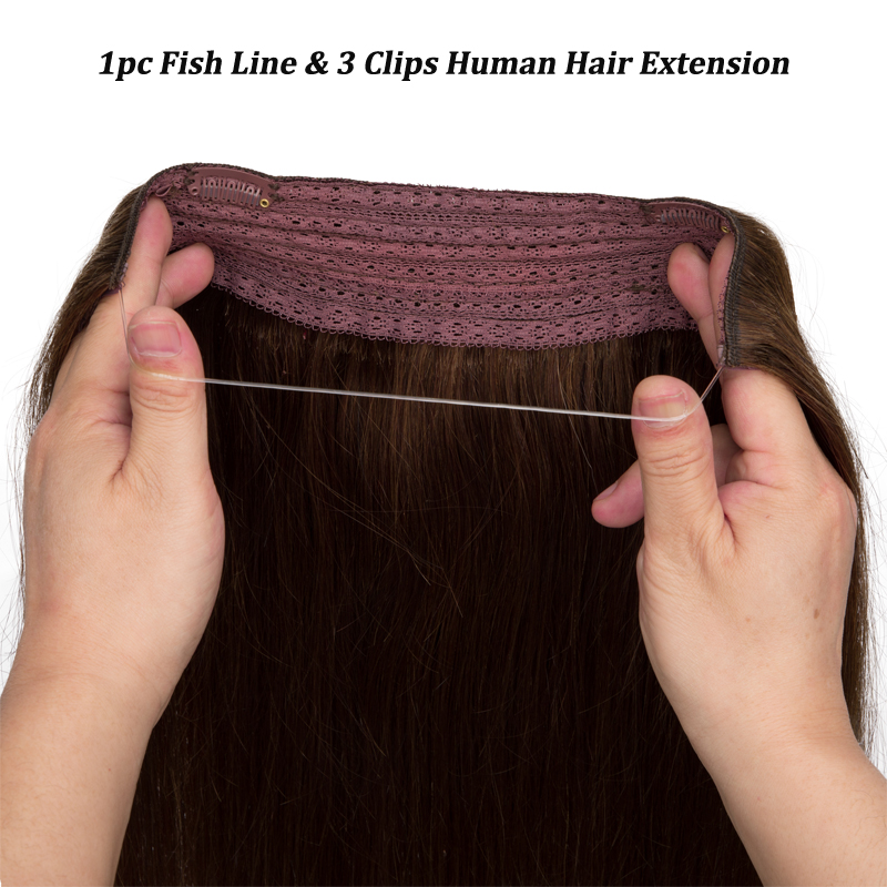 Rechte vislijn Extensies van e - Seamless Clip In Hair Extensions Human Hair recensie en prijs