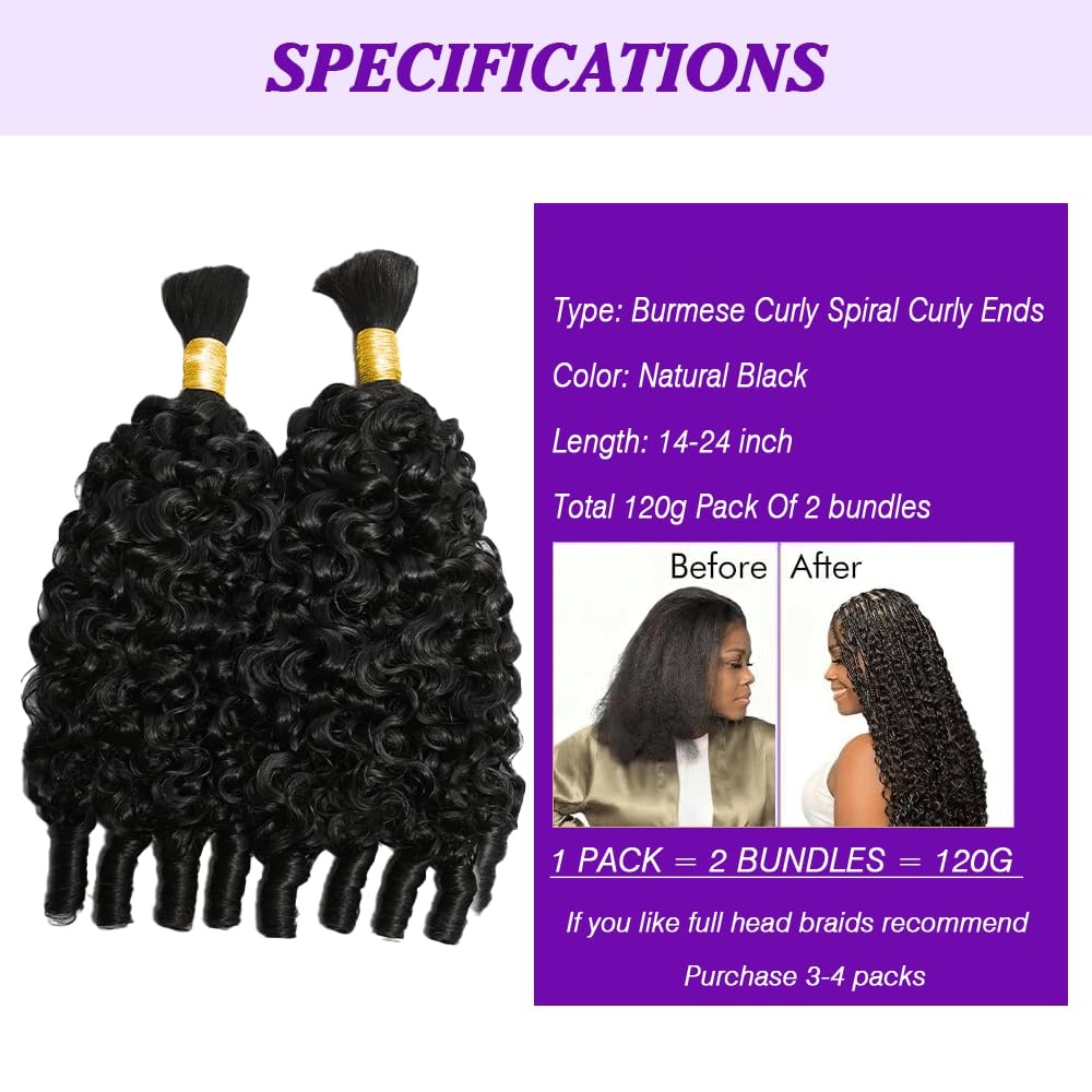 12A Menselijk vlecht haar voor - Water Wave Bulk Human Hair For Braiding recensie en prijs