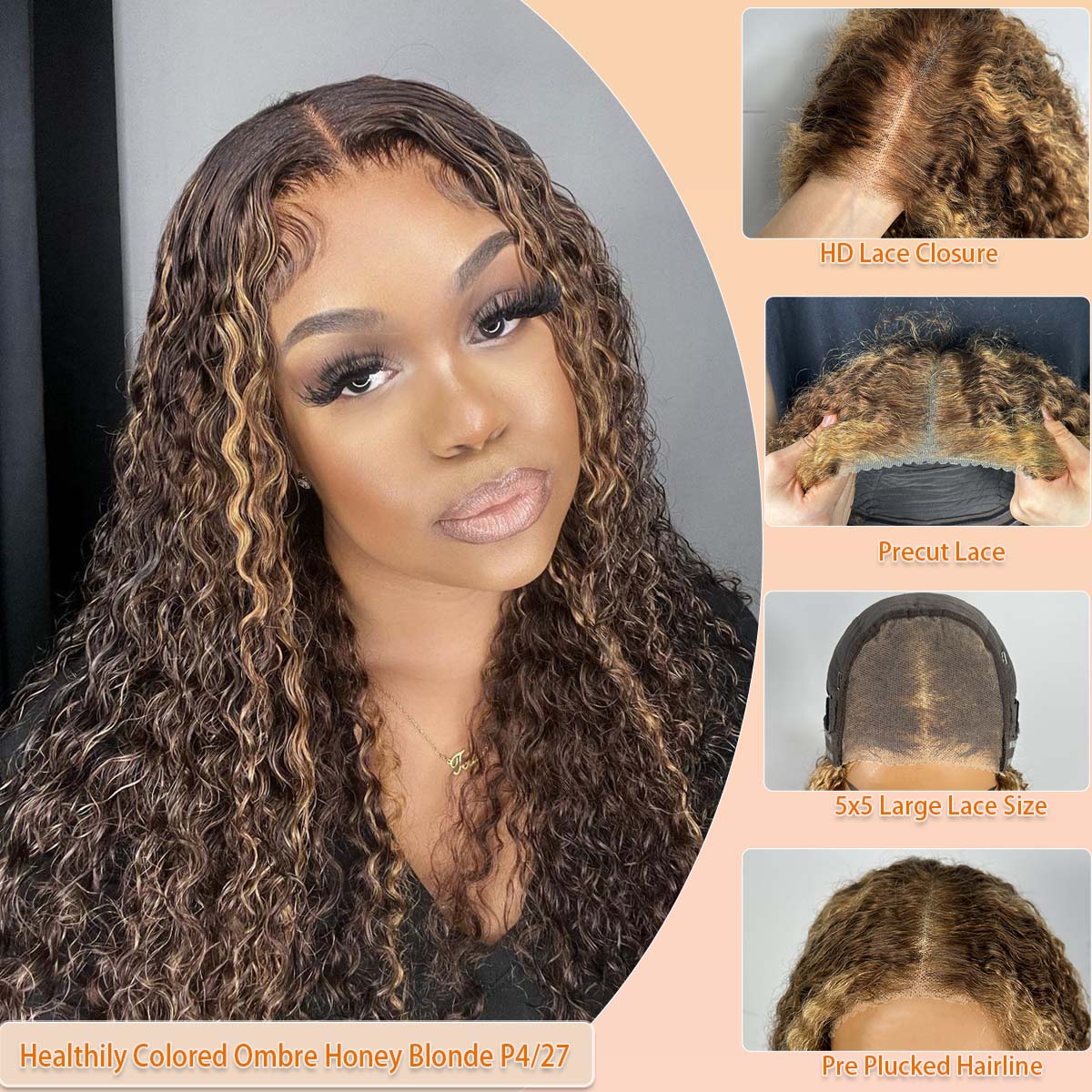 Wear & Go Pruik P427 Honingblo - Glueless Wear And Go Human Hair Wig recensie en prijs