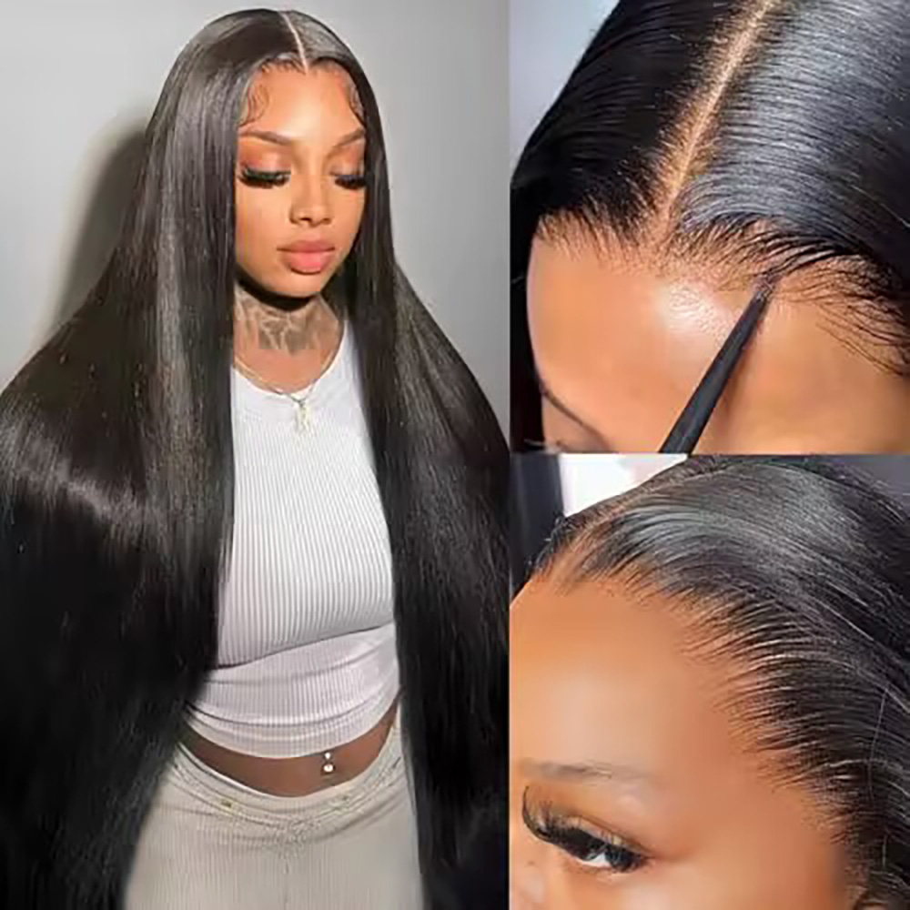 200% Dichtheid Bone Straight 7 - Human Hair Wigs recensie en prijs