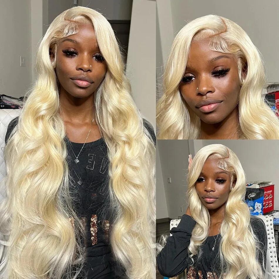 613 Blonde 13x6 HD Transparant - 613 Blonde Body Wave Lace Front Wig recensie en prijs