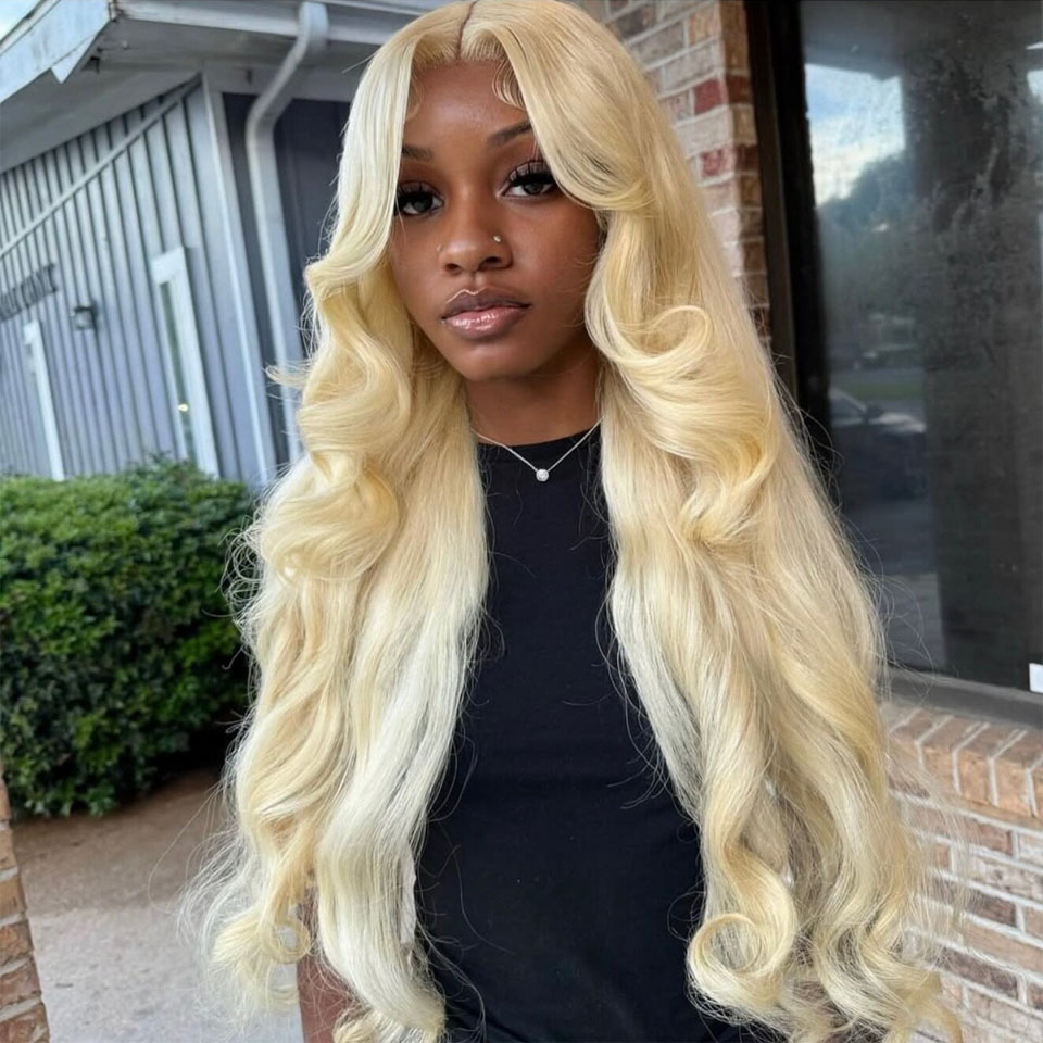 613 Blonde 13x6 HD Transparant - 613 Blonde Body Wave Lace Front Wig recensie en prijs