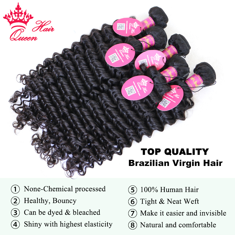 Top Quality Hair Bundles With  - Deep Wave 3 Bundles With Closure recensie en prijs
