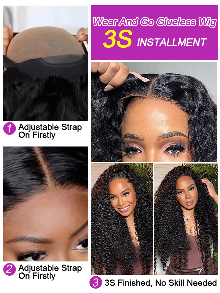 Diepe Watergolf Pruiken 13x4 H - Water Wave Bulk Human Hair For Braiding recensie en prijs