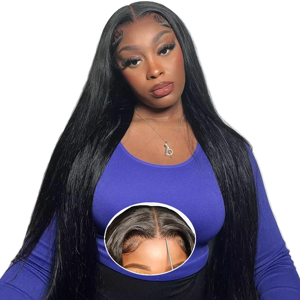 7x6 HD Glueless Straight Closu - Human Hair Wigs recensie en prijs