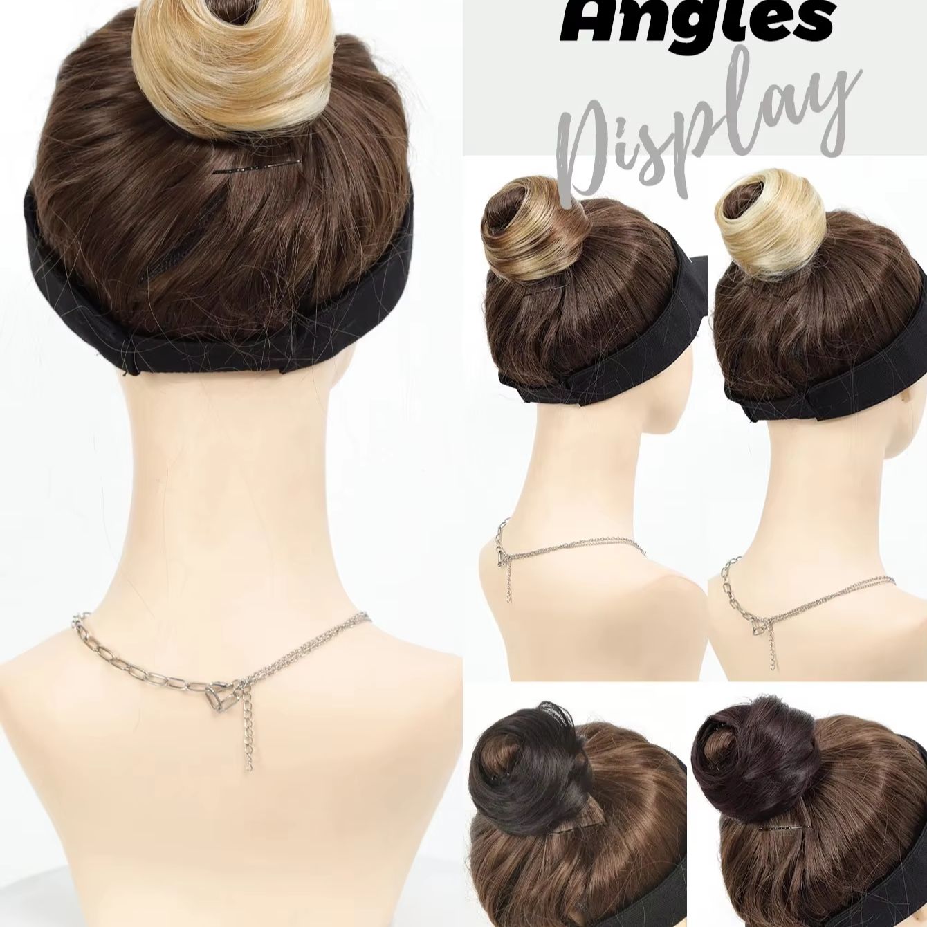 Synthetische mini-klauwclip in - Claw Clip Messy Bun Hair Piece recensie en prijs