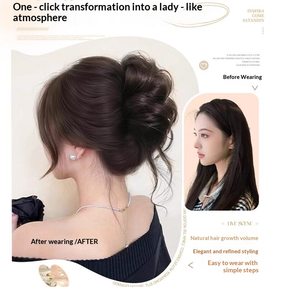 1 stuk elegante chignon-knotve - Claw Clip Messy Bun Hair Piece recensie en prijs